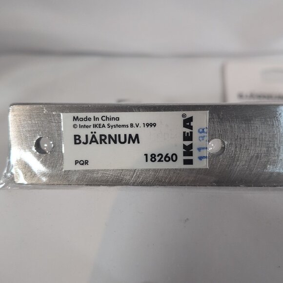 2x Ikea Bjarnum Aluminum Wall Hook Shelk Bracket 401.525.91 Sarah Gronvall NEW - Picture 6 of 9